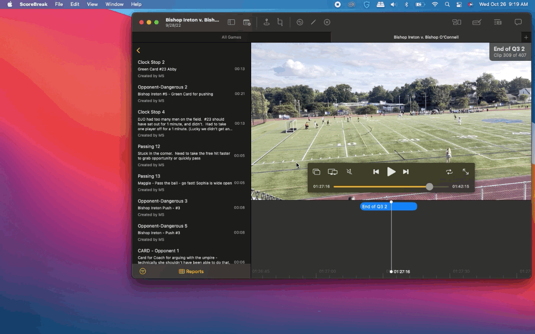 Notes all over — ScoreBreak
