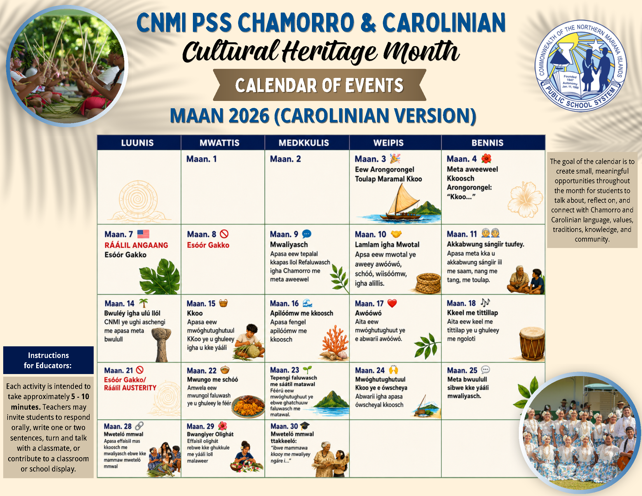 CCLHS Month Calendar - Carolinian.png