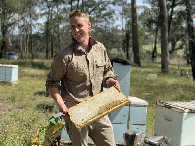 East Gippsland Apiarist Named as Finalist in Young Finalist in Young Agribusiness Leader of the Year Award.