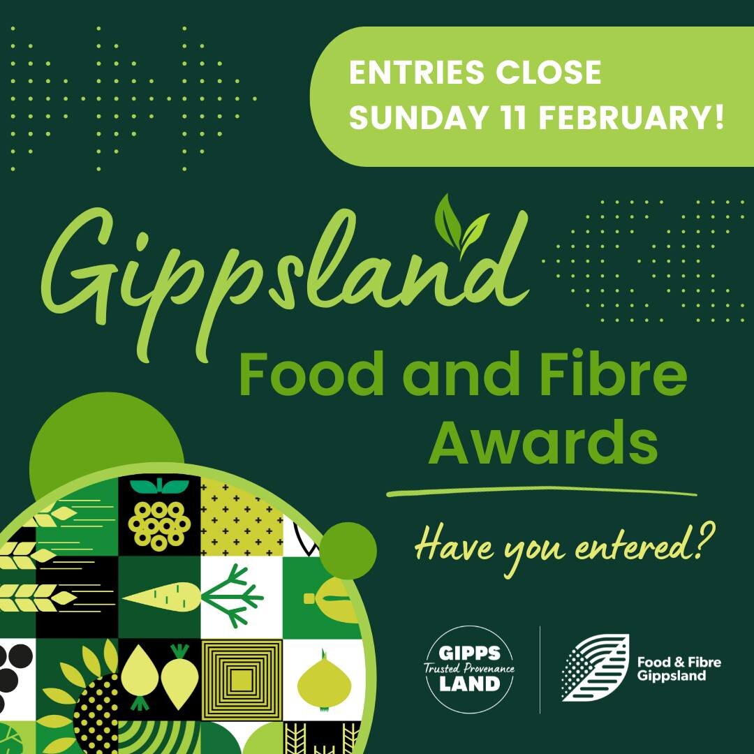 We&rsquo;re inviting #Gippsland food and fibre businesses, and those that provide support to the industry, to be recognised and rewarded for their innovation and leadership. 

With a focus on sharing achievement and celebrating success, the Gippsland