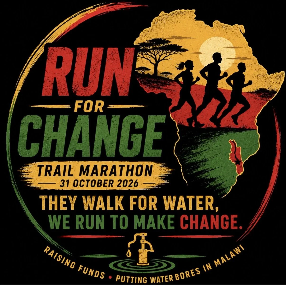 Run for Change - Trail Marathon Raising funds for Malawi