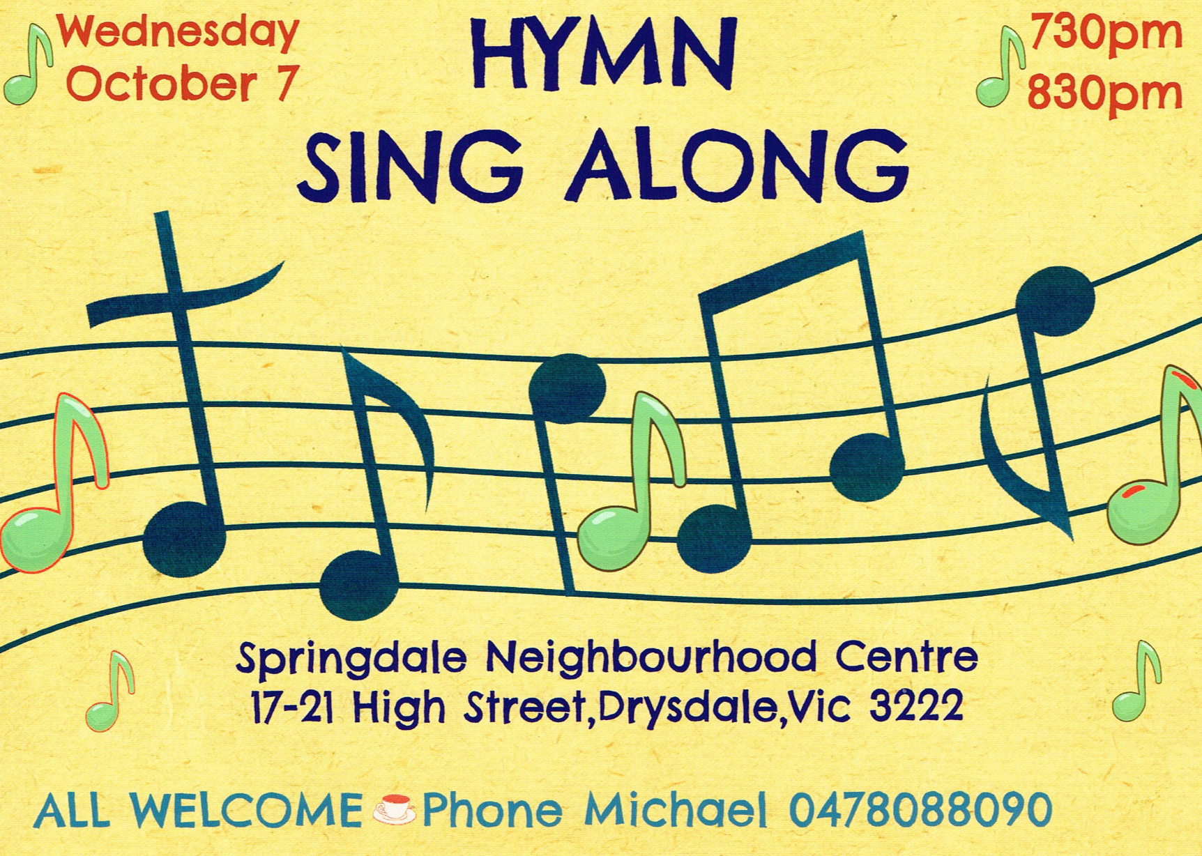 Hymn Sing Along