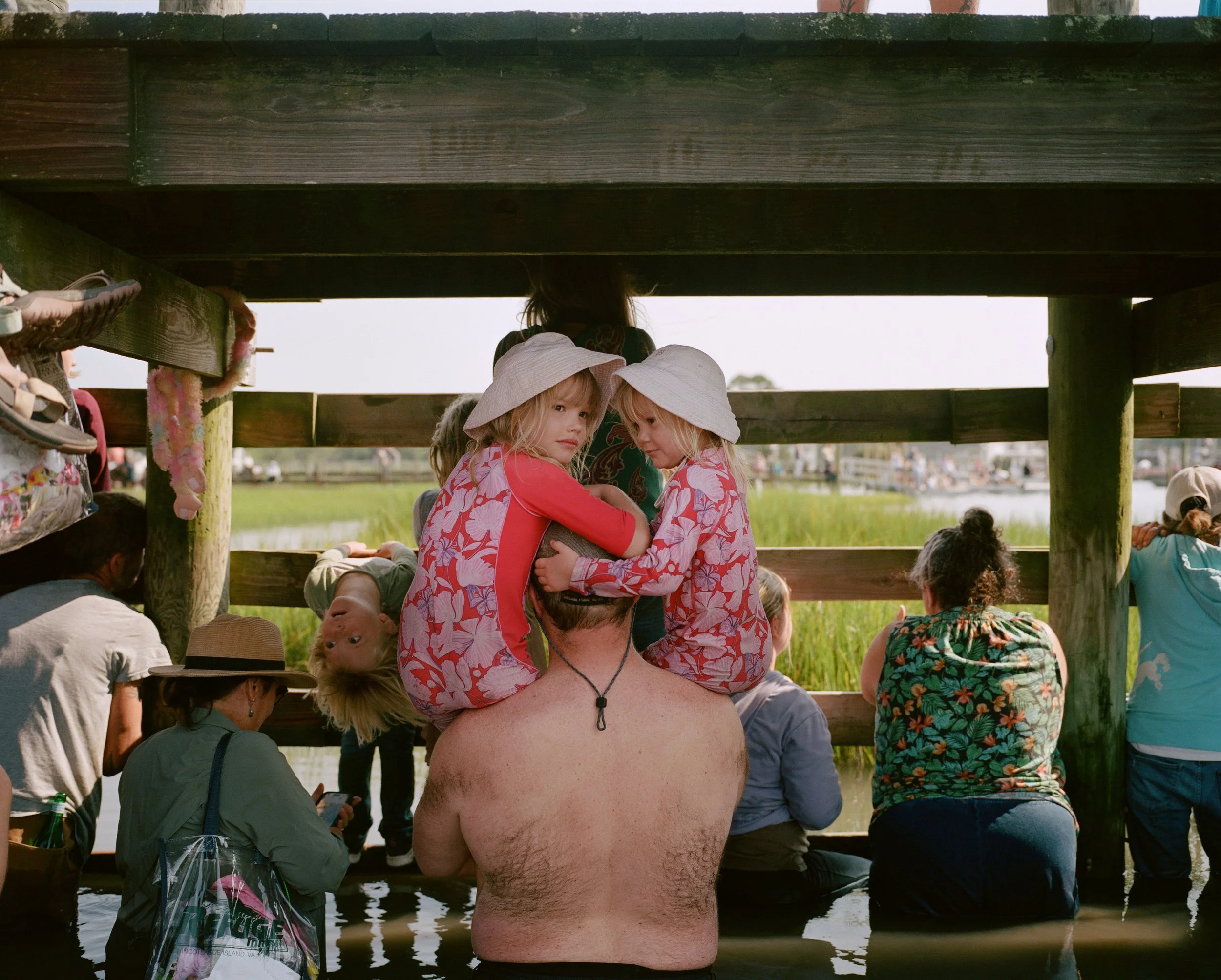Pony Swim Spectators