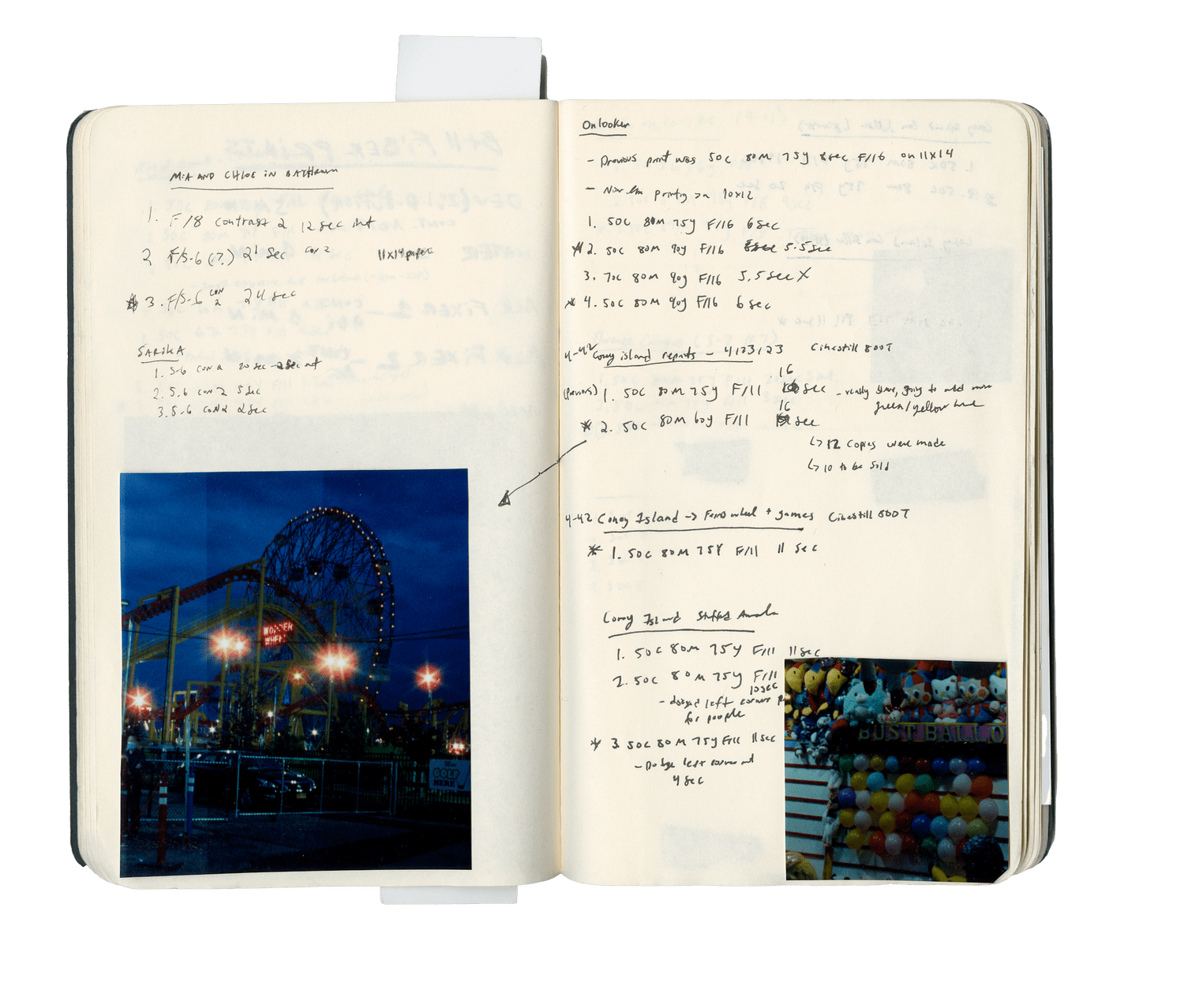 Notebook V1 open pages