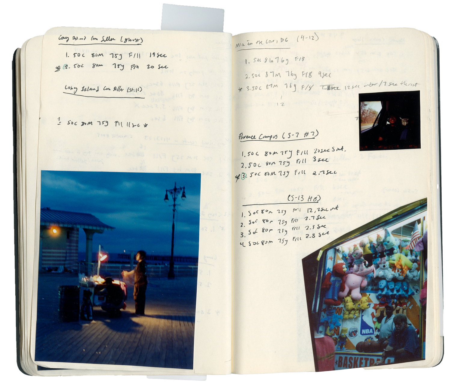 Notebook V1 open pages 2