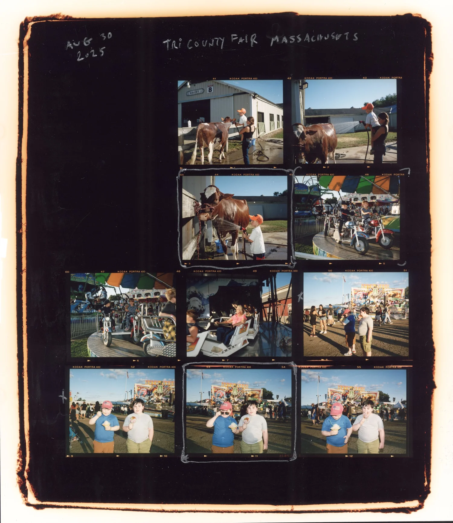 Contact sheet