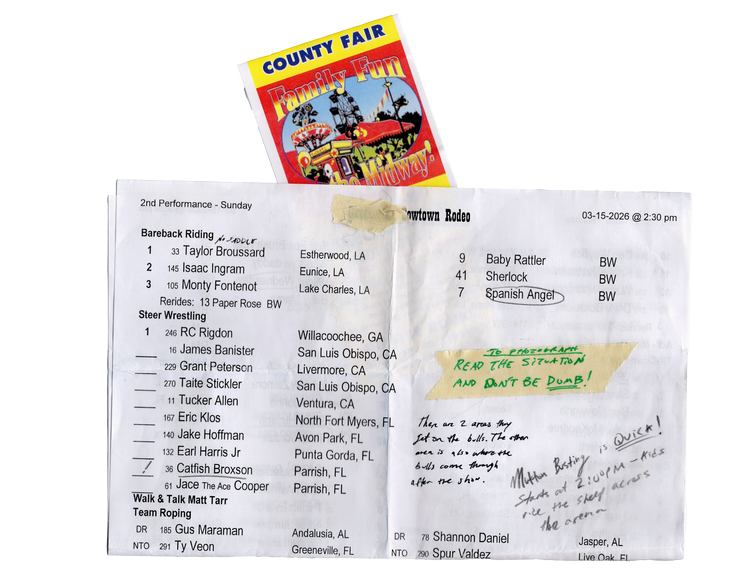 Rodeo list