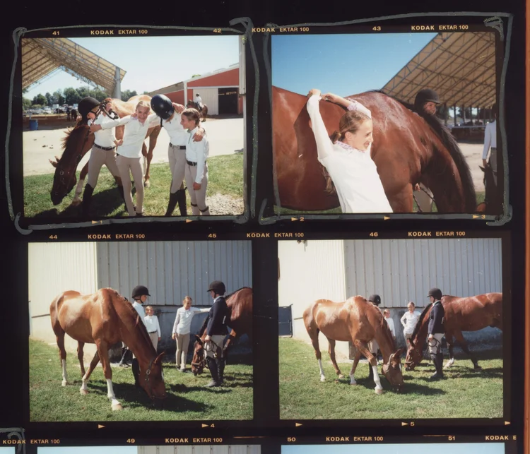 Horse and Boots contact sheet