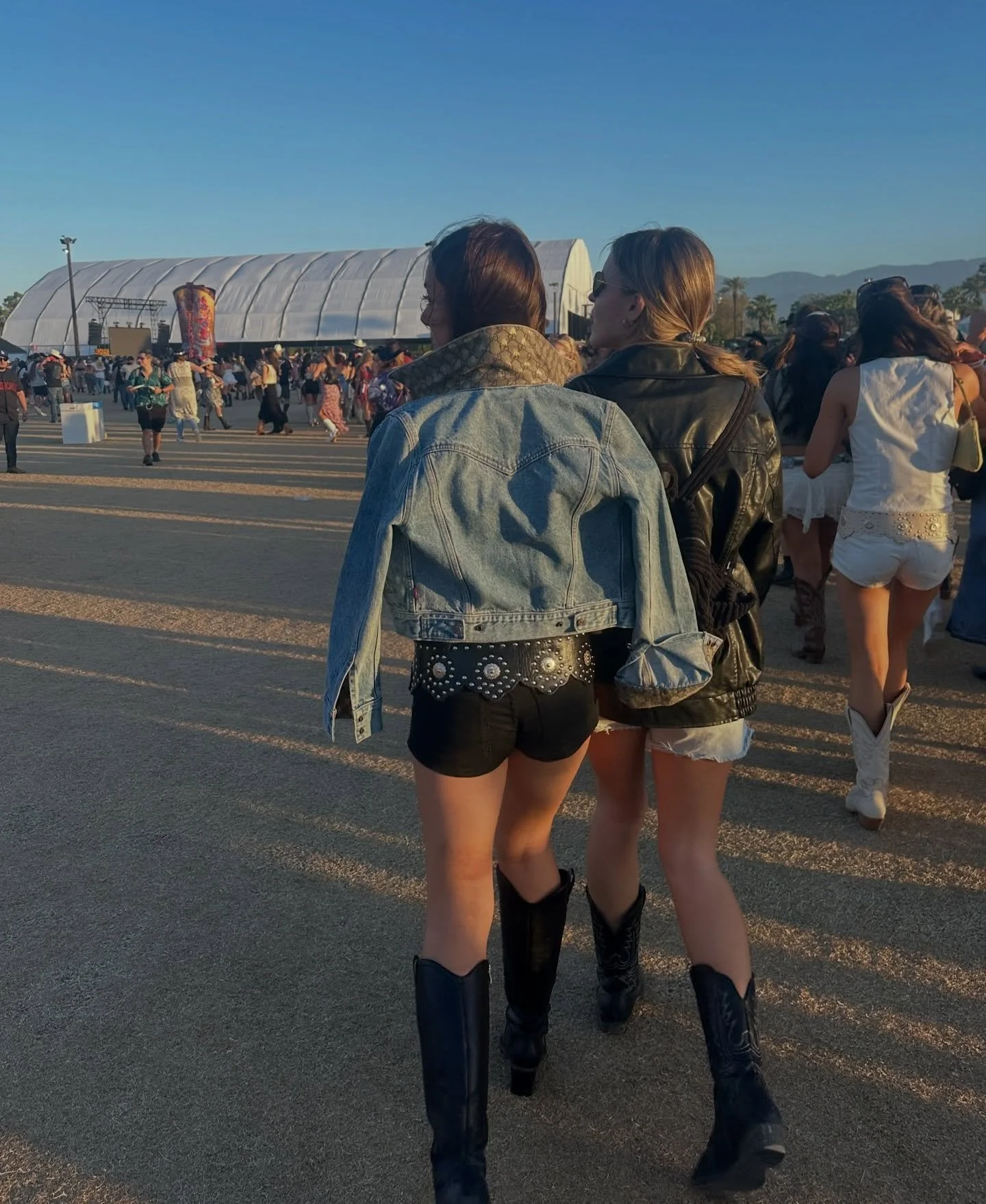 Festival season is here 💫 Shop our one of a kind denim pieces for the desert and beyond 🌵