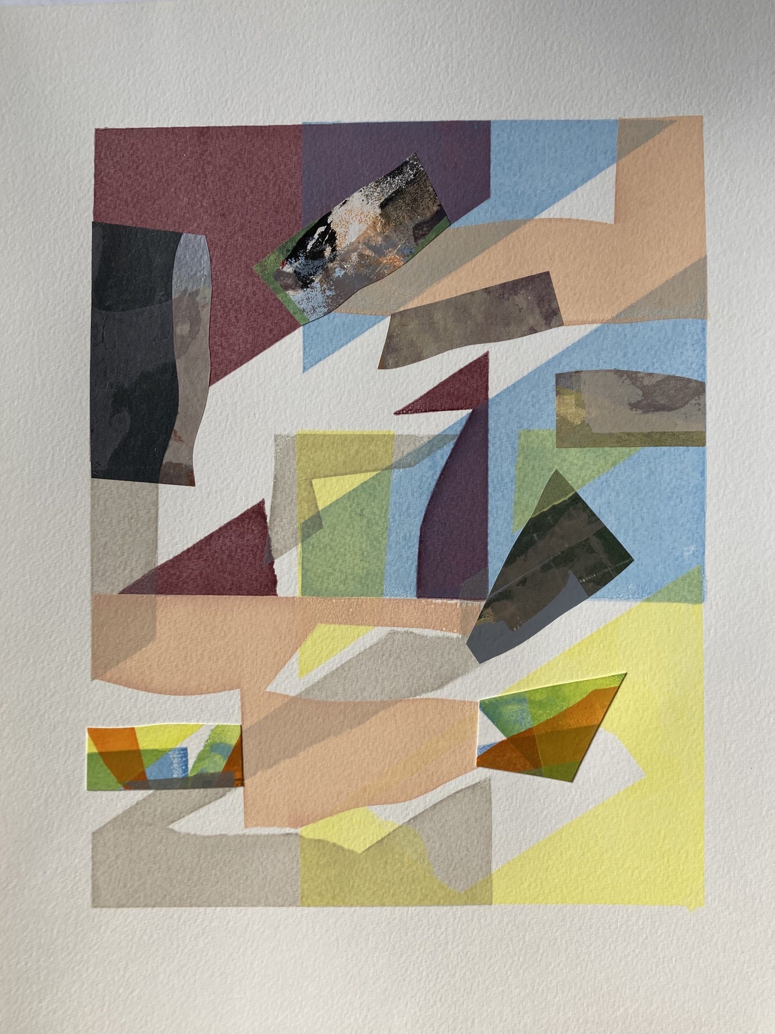 'Untitled' One Off Mixed Media Screen Print