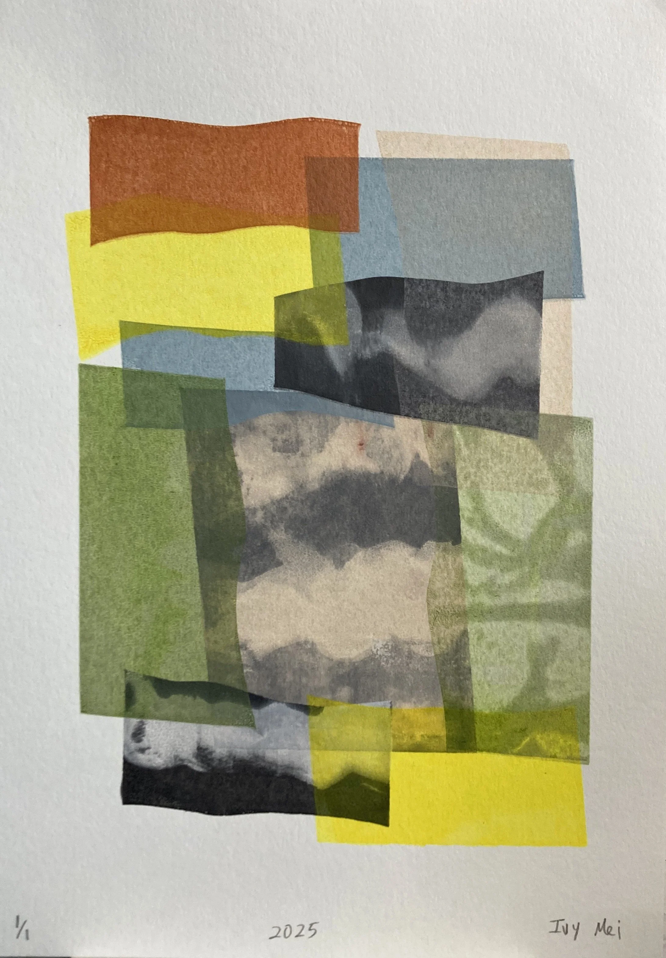 Unique One Off Screen Print