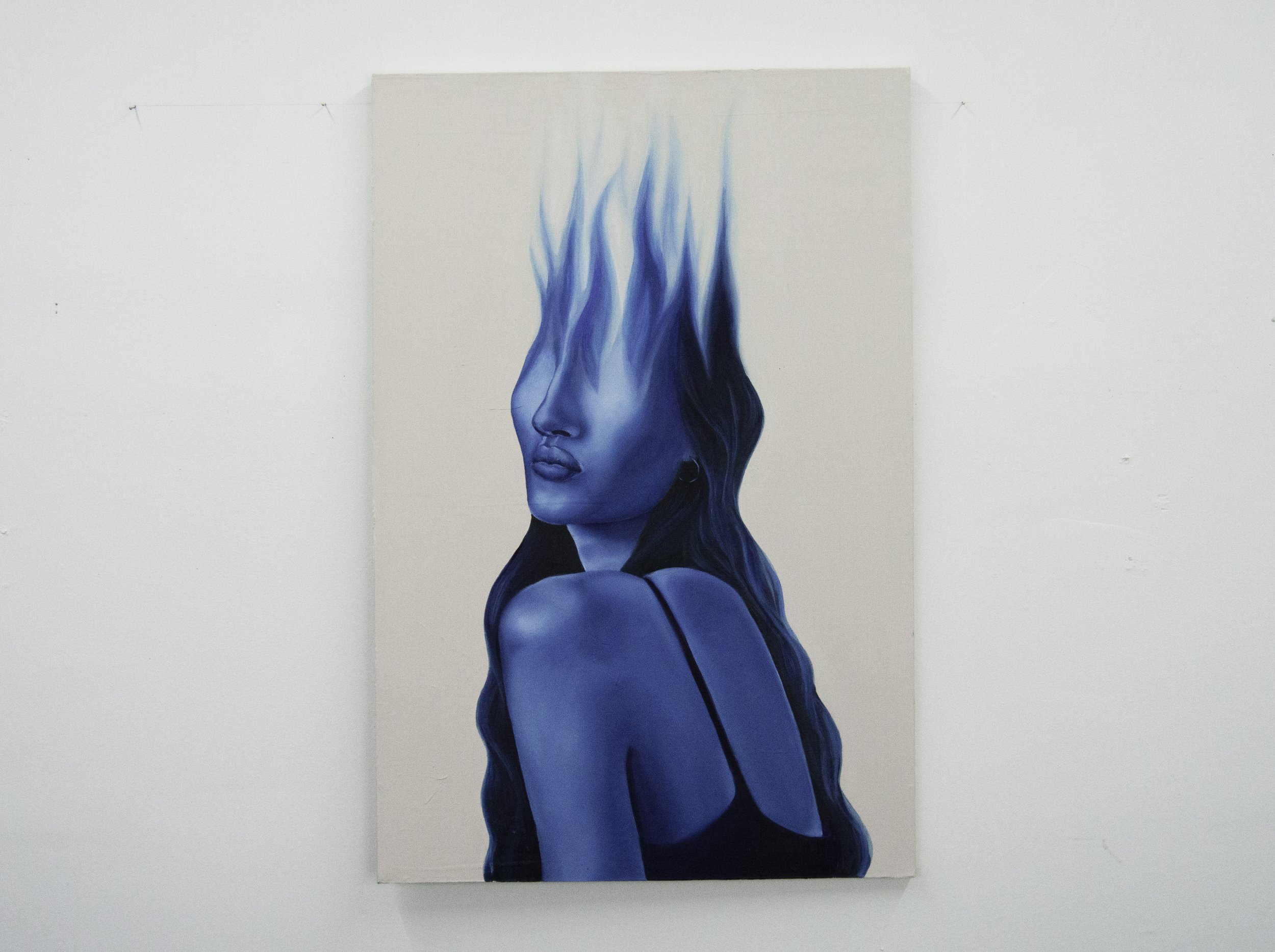 Fire I/III - Original Oil Painting