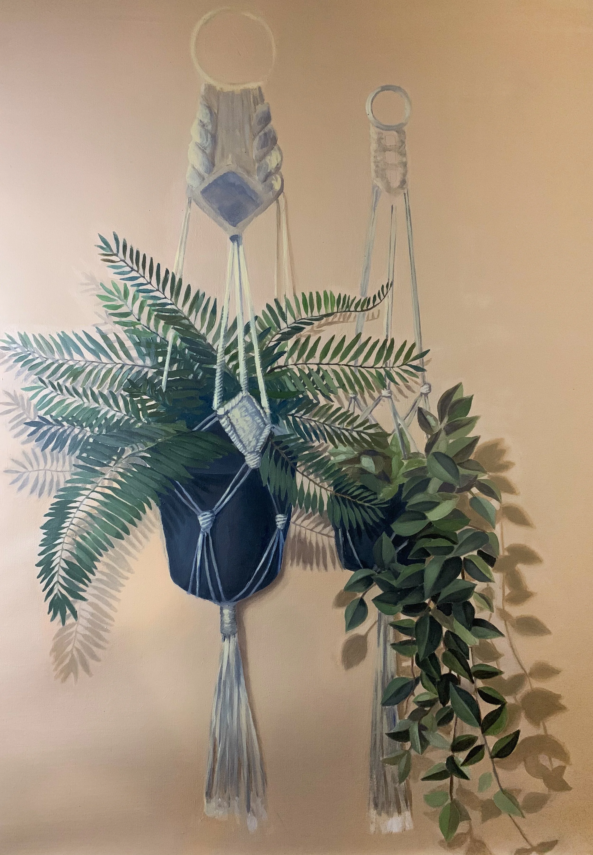 Weighted Prayer, 2020
30 x 24"
Oil on Canvas