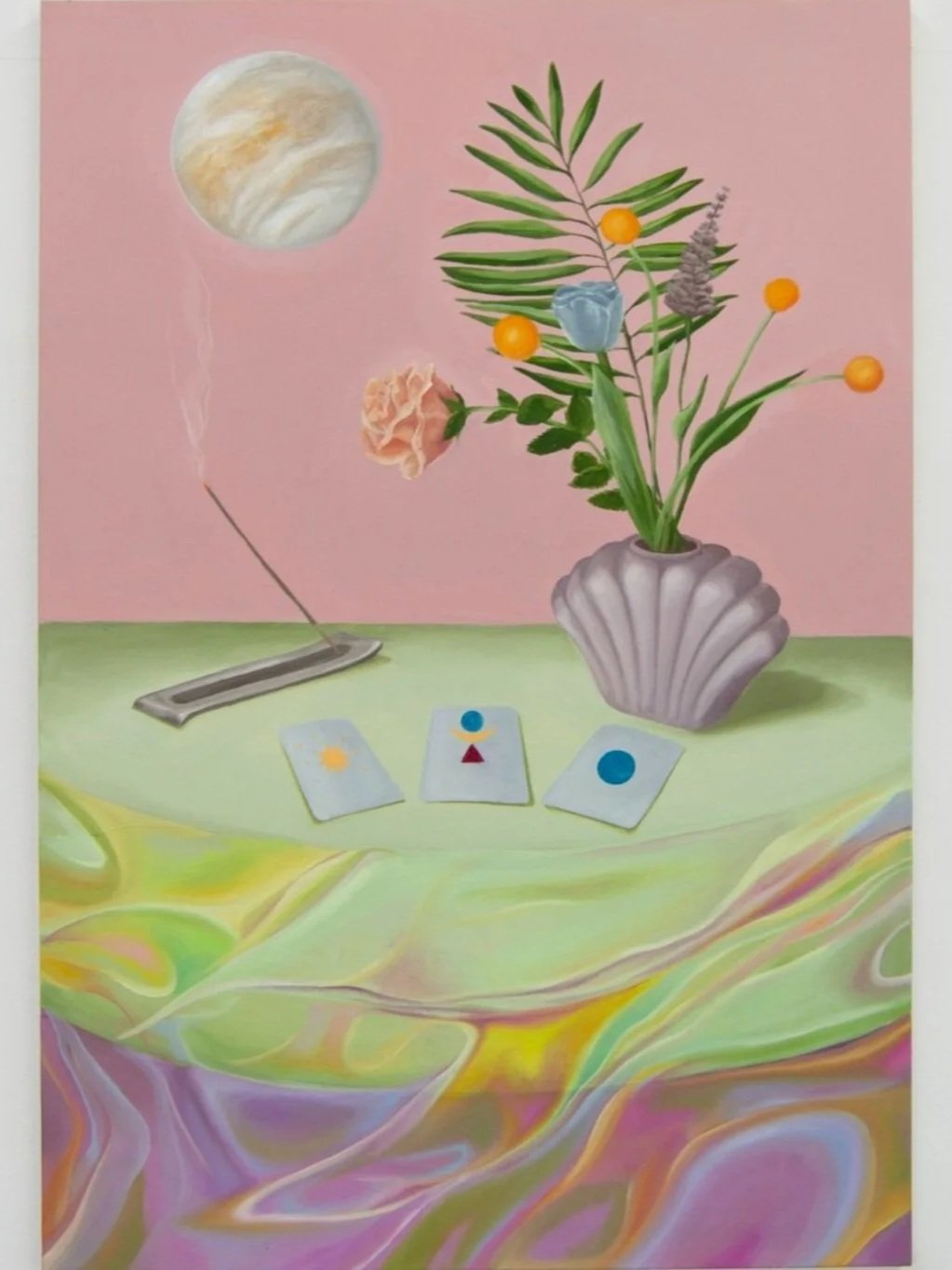 Venusian Landscape, 2023
36 x 24"
Oil on Canvas