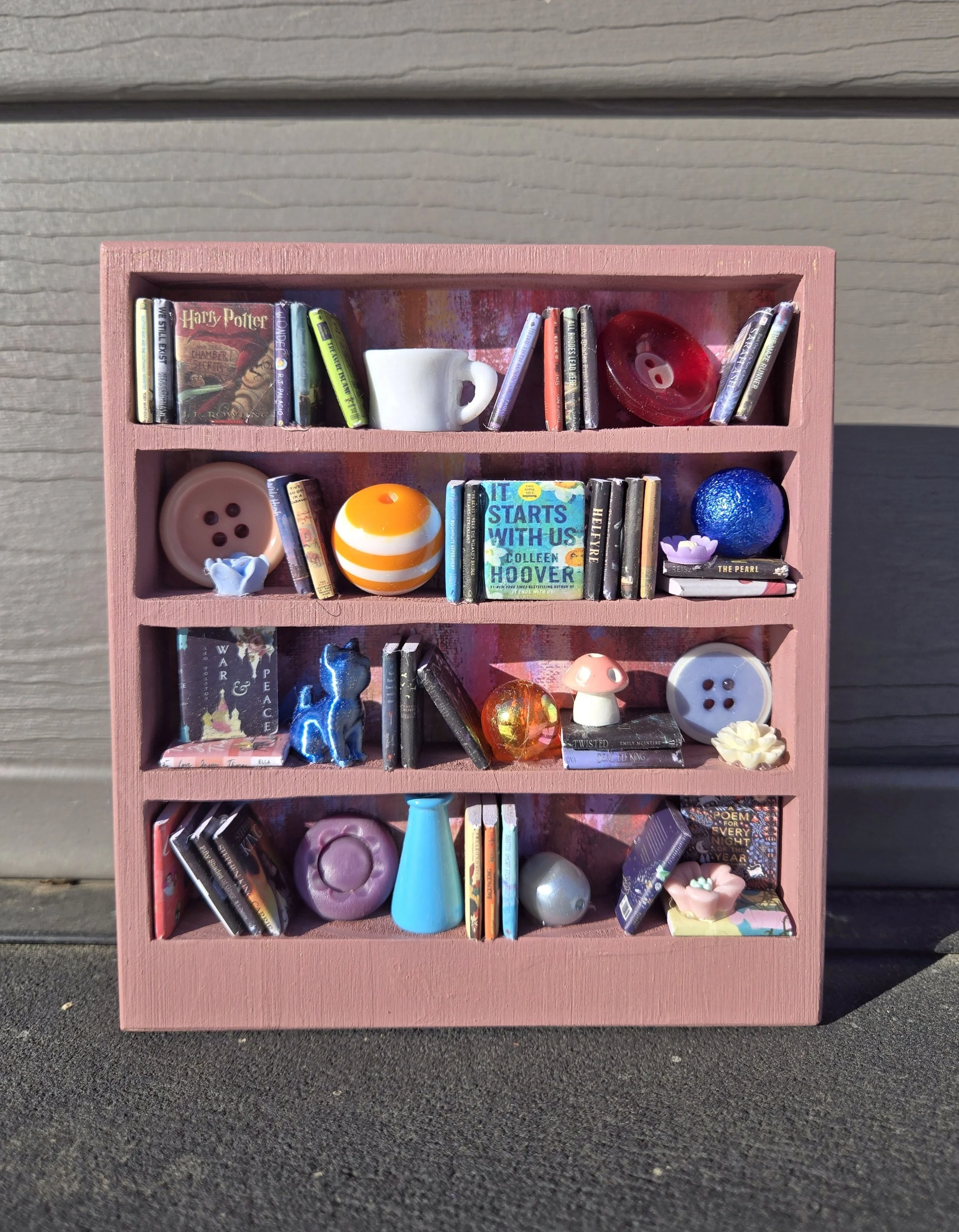 Tiny Bookshelf DIY Kit