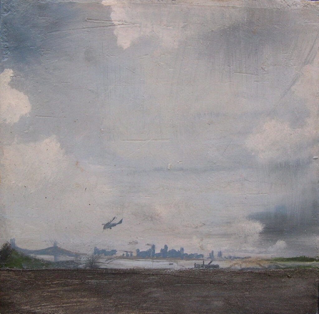 Over Greenpoint
Oil on Canvas
8 X 8