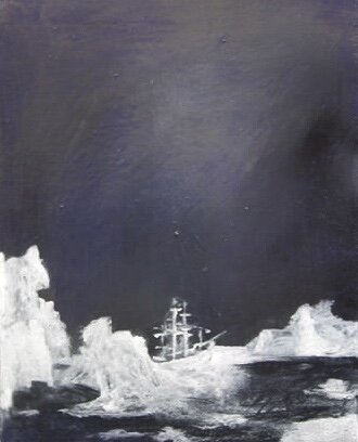 1917 (Shackleton)
8 X 10"
Oil on Canvas