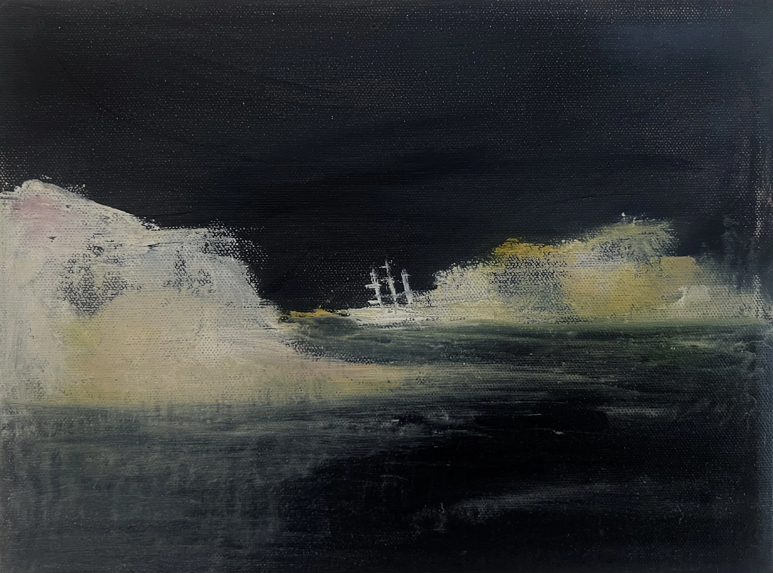 Yellow Icebergs
9 X 12
Oil on Canvas