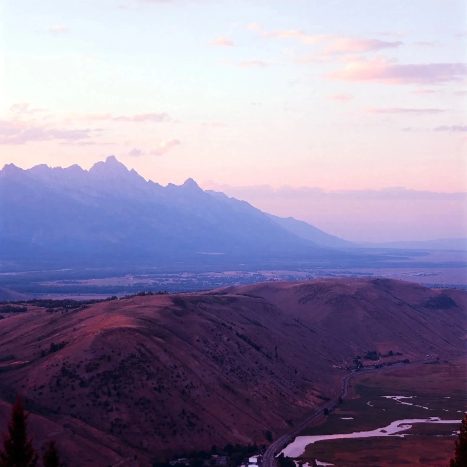 Sunset Over Grand Teton National Park I - Wyoming - August 2025