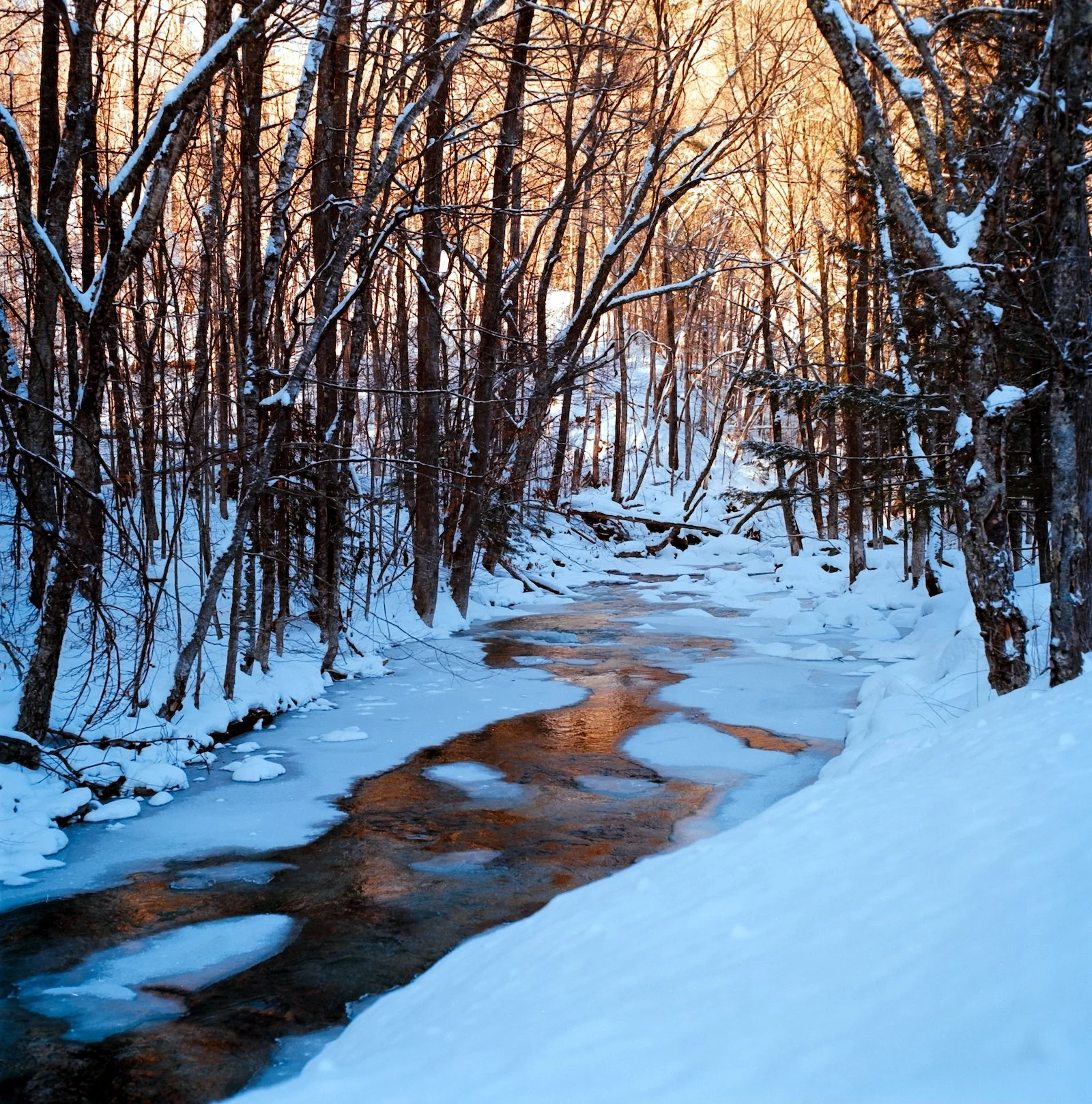 River in Vermont - Vermont - December 2025