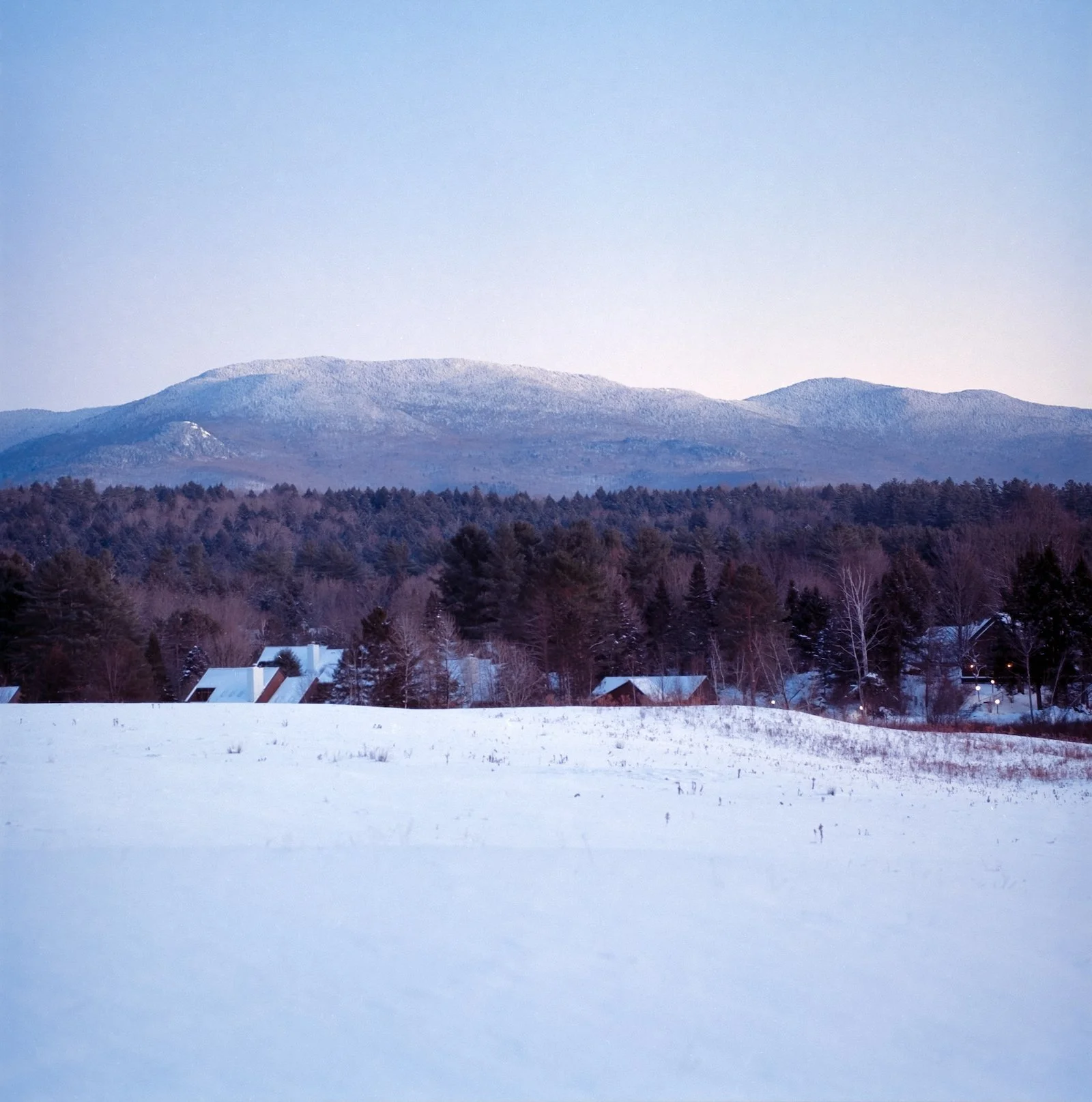 Blue Hour in Stowe - Vermont - December 2026