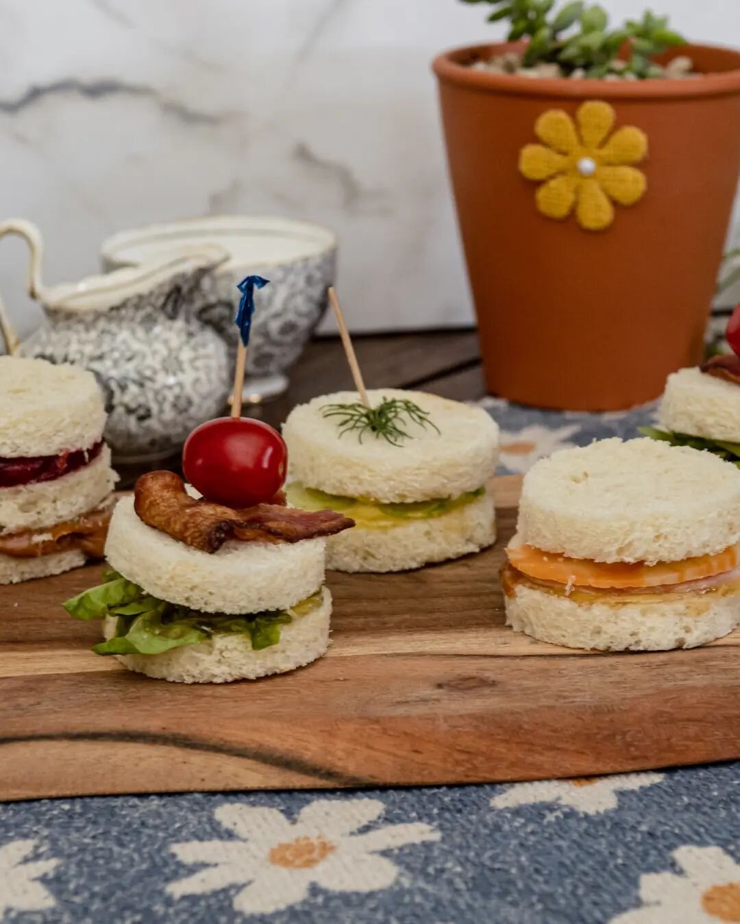 Treat the special lady in your life with a unique high tea in our greenhouse! 
Enjoy an assortment of pastries, mini sandwiches and a drink of your choice! 
Book your reservation online and see pur other Mothers day options at www.deherdtgardens.com 