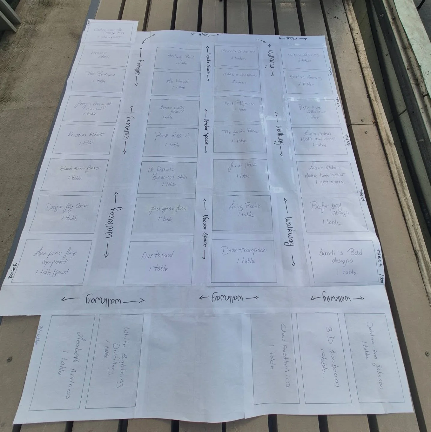 This is the map of all vendors attending the Spring kick-off market 2026.  You can already check who is all coming 🙂 there is also a list on the event page 😉
#deherdtgardens 
#springmarket