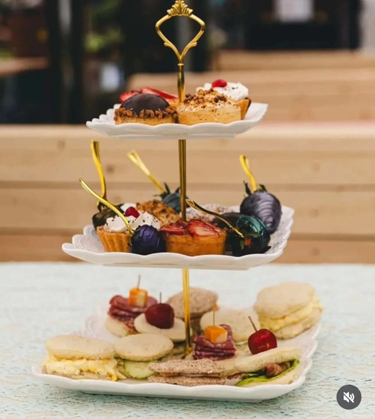 Treat the special lady in your life to a beautiful High tea in our Garden center! 

We are now serving locally made tea from @theteagirl at our high teas! 

Bookings are available on may 10  from 11-3 
Reserve your table at 
Www.deherdtgardens.com ( 