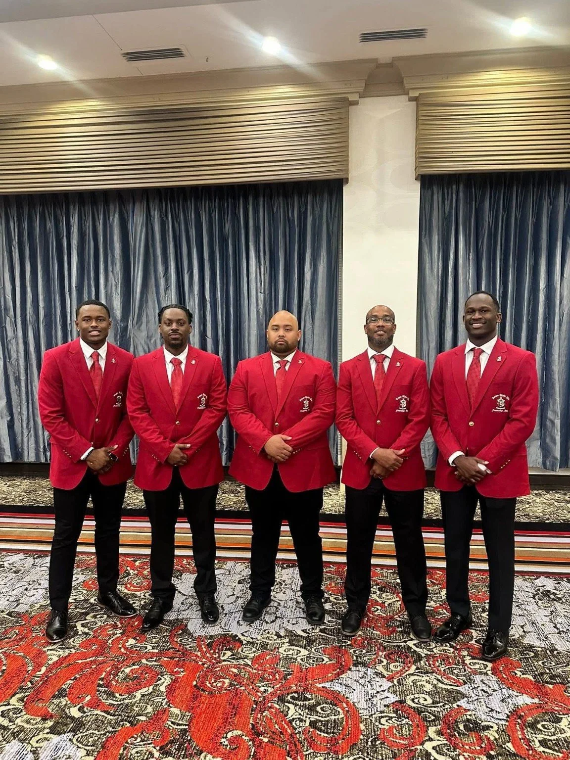 New brothers of the Colorado Springs Alumni Chapter