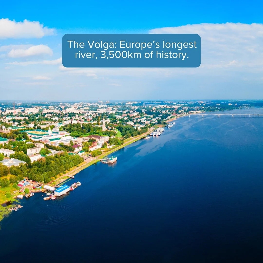 Journey Insight: The Volga is Europe&rsquo;s longest river, flowing more than 3,500km &mdash; a waterway of culture and history. 

#LoveCruise #CruiseBeyondTheOrdinary #RiverCruising #NationalTravel 
#TravelMarvel