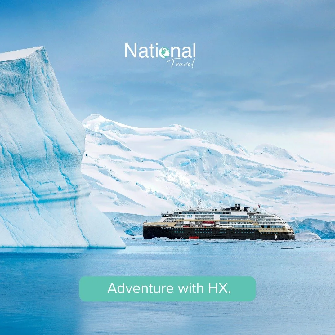 Glaciers, fjords, and frontier towns, curated for the adventurous traveller with HX Expeditions.

#LoveCruise #CruiseBeyondTheOrdinary #ExpeditionCruise #NationalTravel #HXExpeditions