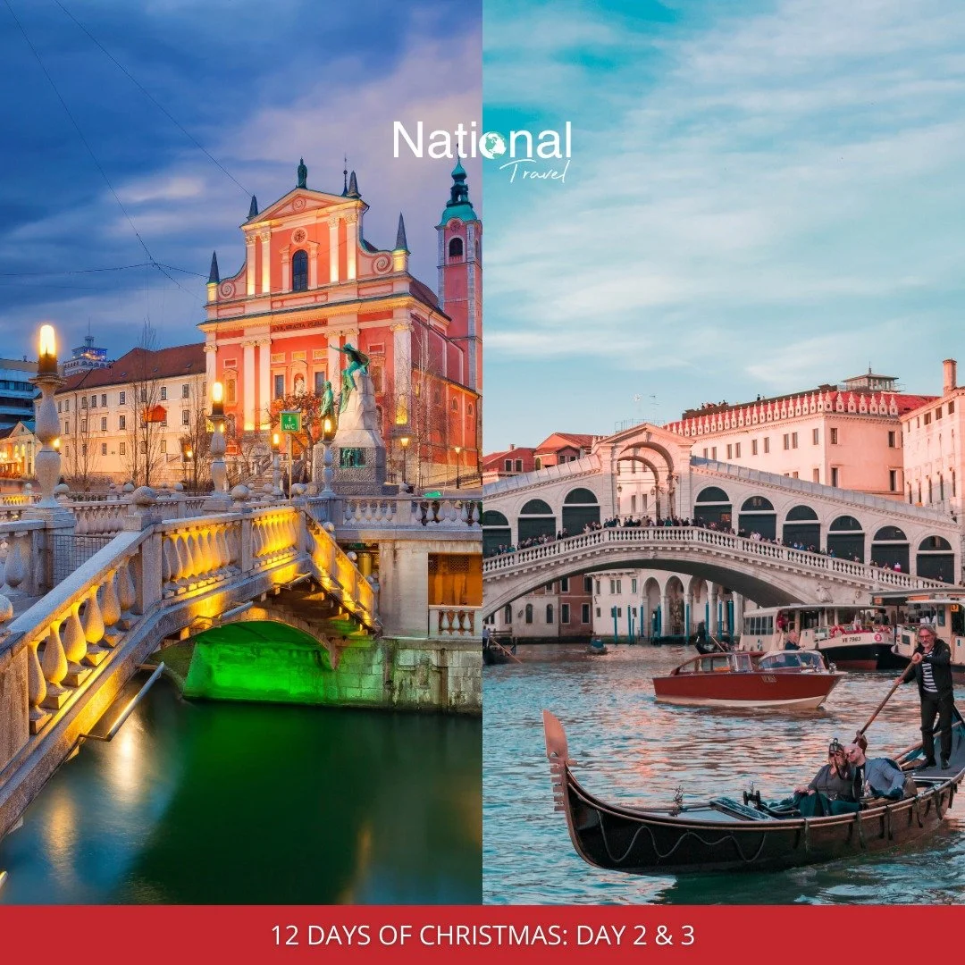 🎄 Days 2 &amp; 3 of our festive series with Uniworld Boutique River Cruises introduce two remarkable new offers for 2026 &ndash; each with savings of $1,500 per person on select departures.

Day 2 &ndash; Grand Highlights of Italy &amp; Slovenia

Di