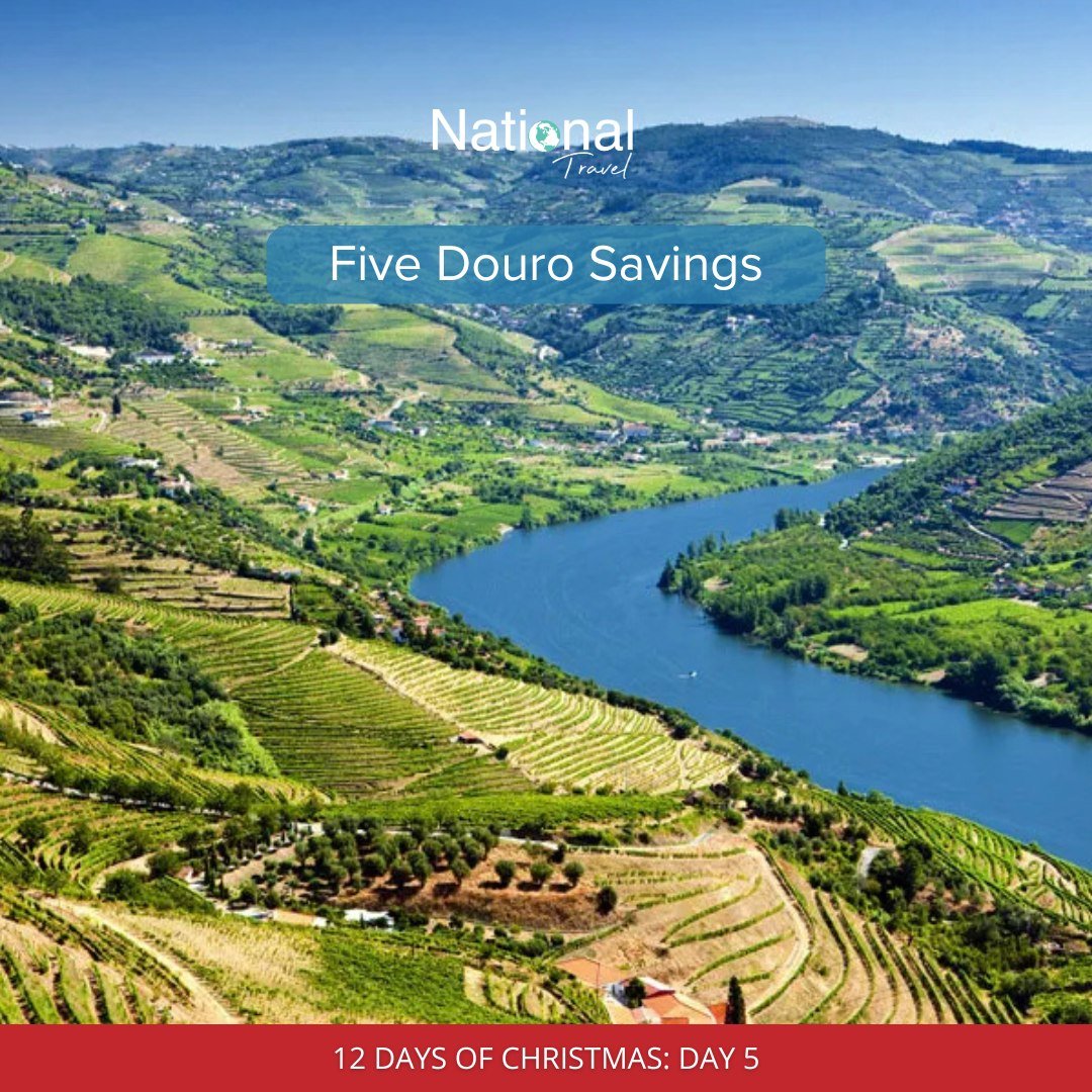 🎄 Day 5 of our Festive Series with Uniworld

Today we unveil a sunlit escape along one of Europe&rsquo;s most soulful waterways &mdash; Portugal, Spain &amp; the Douro River Valley, an 11-day curated journey from Porto to Lisbon aboard the boutique 