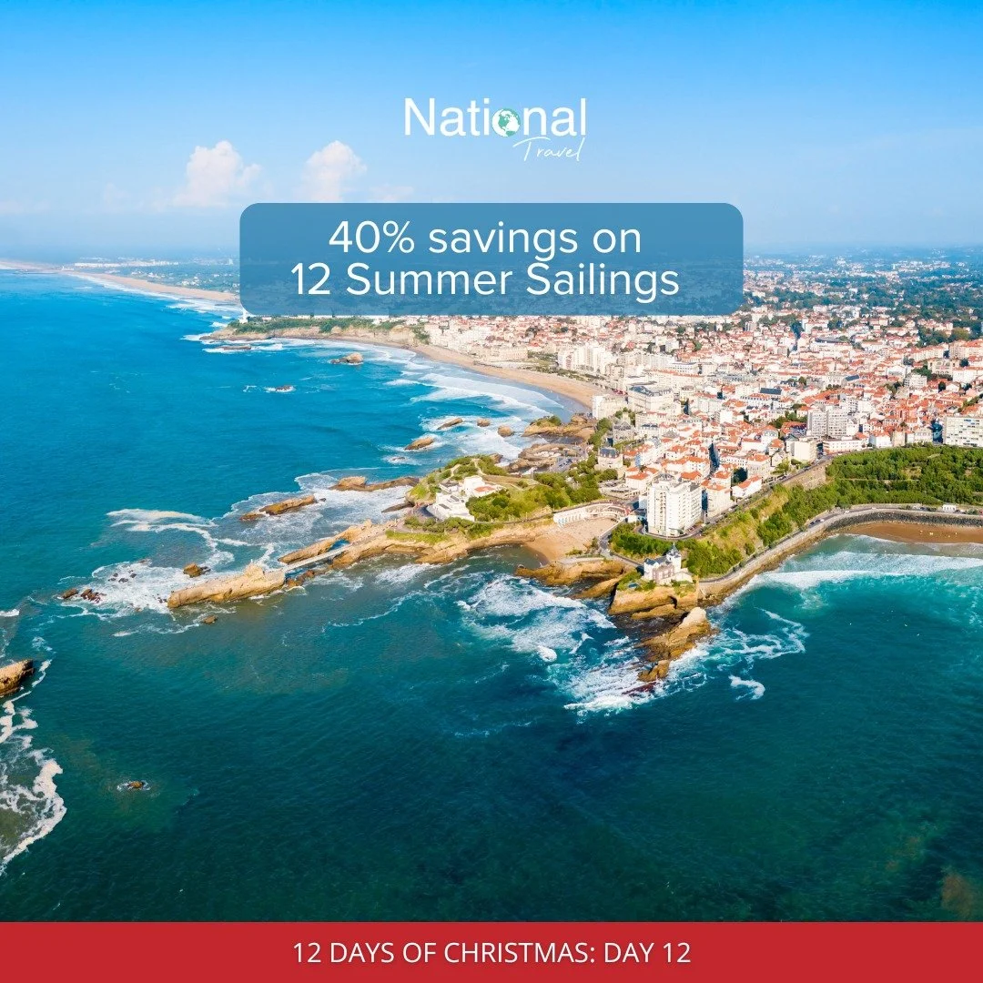 🎄 Day 12 of our Festive Series with Uniworld Boutique River Cruises

We&rsquo;re wrapping up our 12 Days of Christmas with an incredible finale &mdash; 40% savings on a dozen summer sailings across Europe&rsquo;s most beloved waterways.

Cruise from
