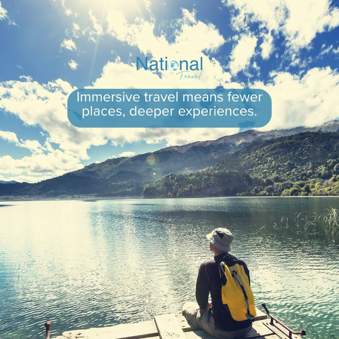 The most memorable journeys are not about ticking boxes. They are about time.

Time to linger in a village caf&eacute;, hear the stories behind a historic street, and feel the rhythm of a place rather than pass through it.

Immersive travel focuses o