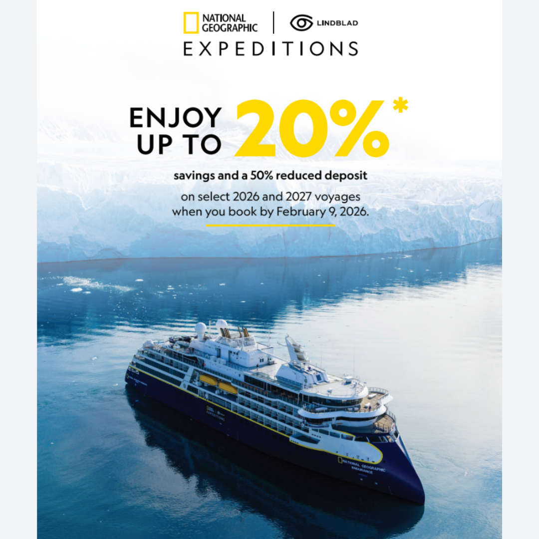 Lindblad Expeditions Wave Offer