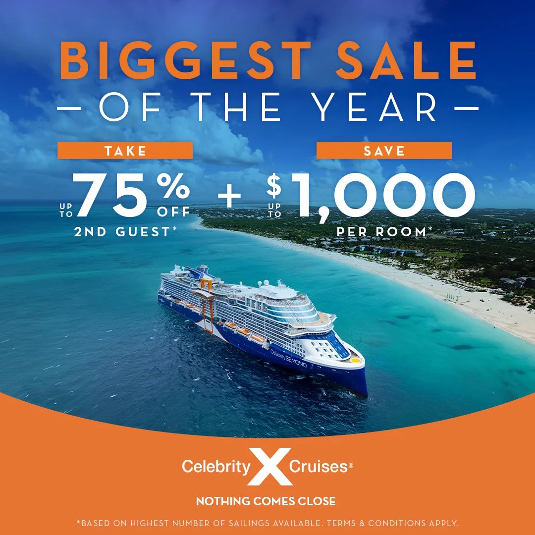 Celebrity Cruises Biggest Sale of the Year