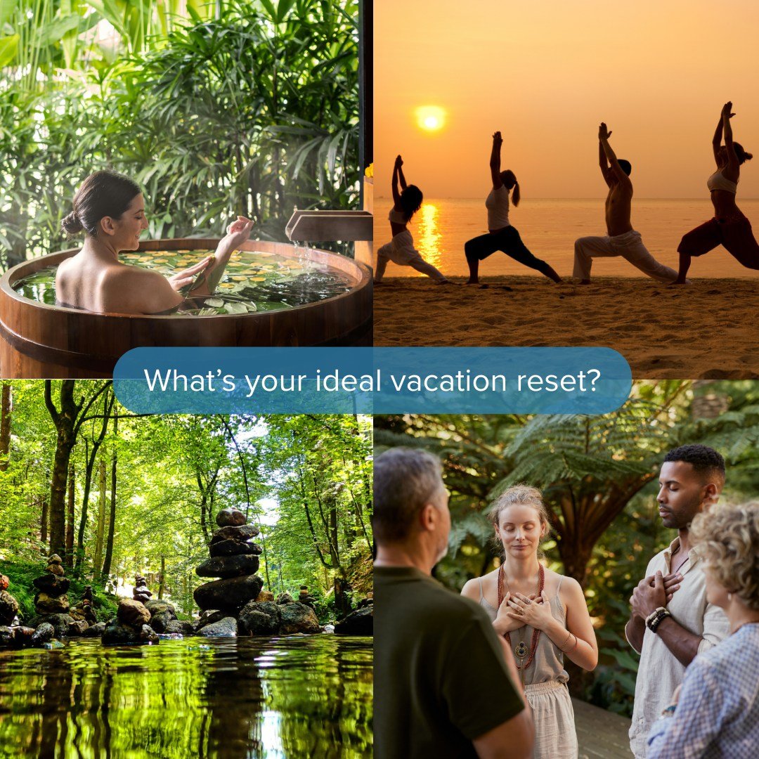 Sometimes the greatest luxury is simply pressing pause.

Whether it&rsquo;s the quiet of nature, the comfort of a spa, or the stillness of a retreat, how you reset says so much about how you love to travel.

What&rsquo;s your ideal way to unwind?

🌿