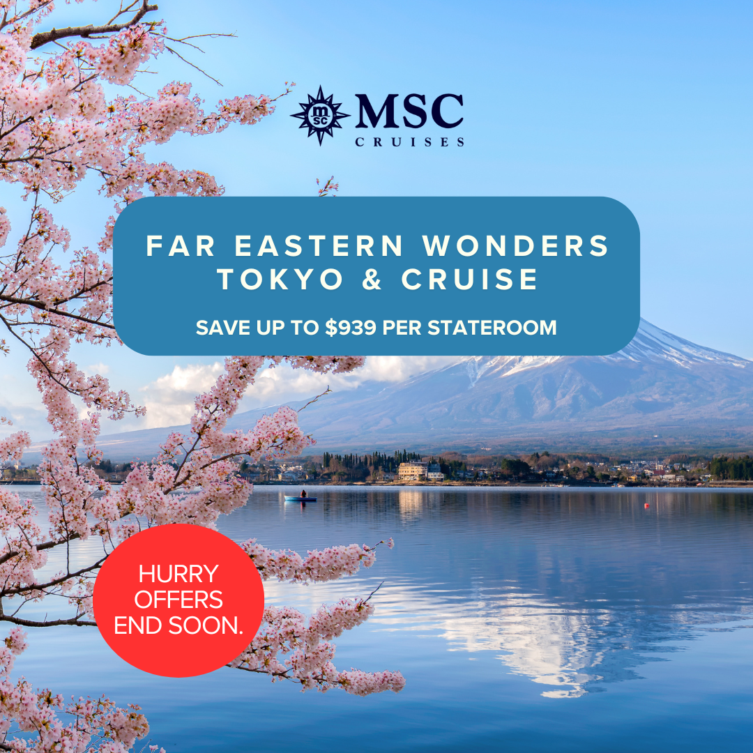 Far Eastern Wonders – Tokyo &amp; Cruise