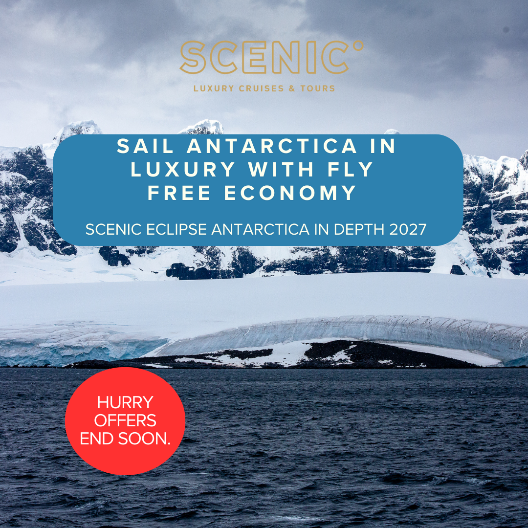 Scenic Eclipse Antarctica in Depth, Fly Free Economy plus savings