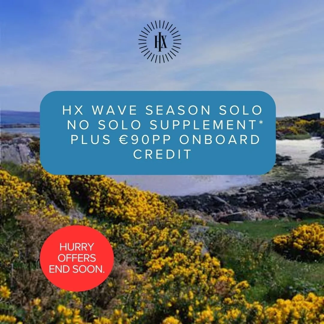 HX Wave Season | No Solo Supplement + €90pp Credit