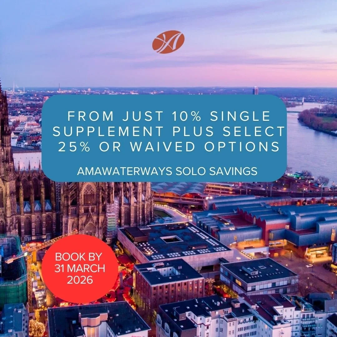 AmaWaterways | Wave Season Solo Offer