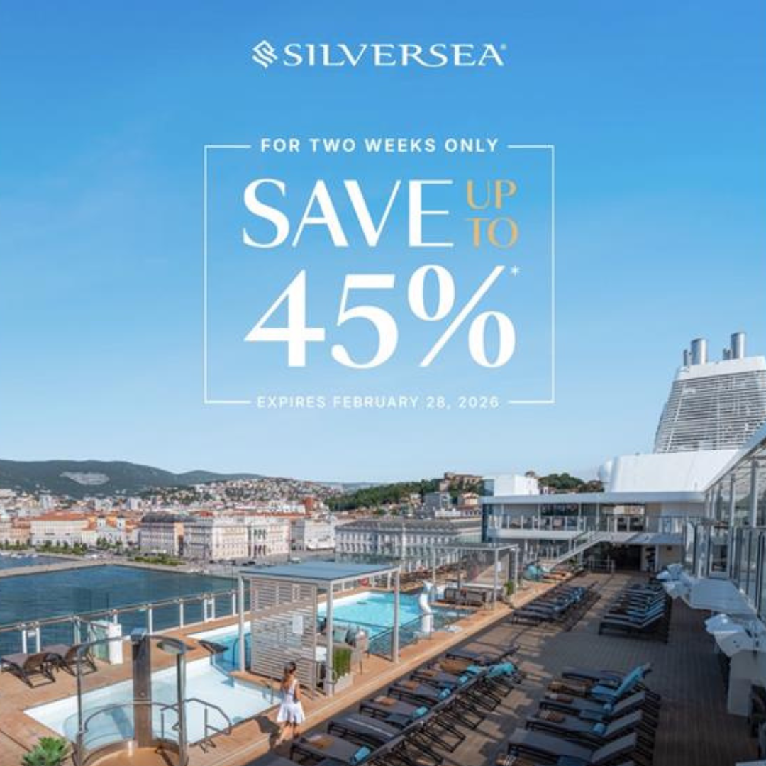 Silversea | Save up to 45% on Selected Voyages