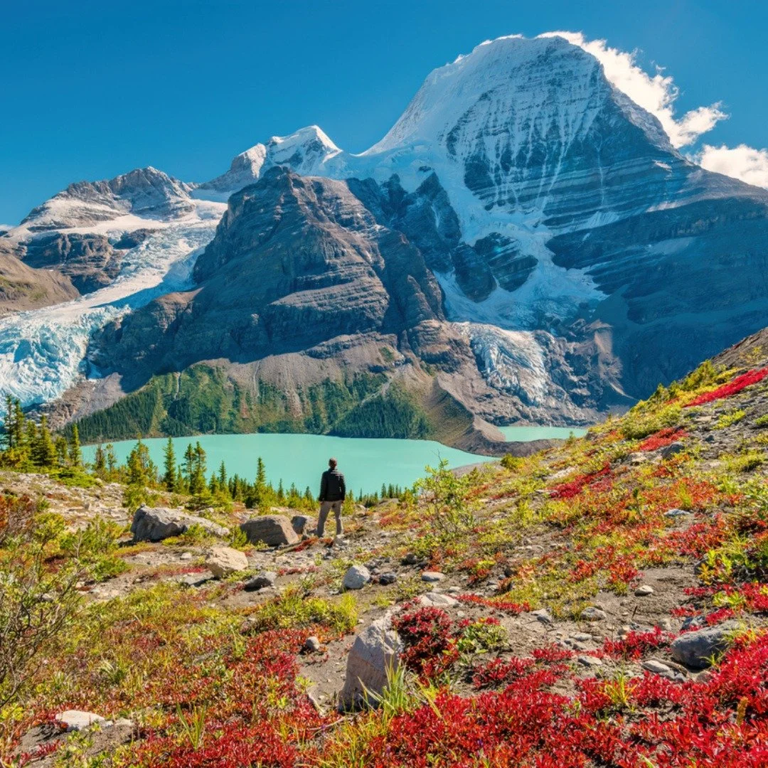 ✨ Mount Robson fact time! ✨

Did you know Mount Robson stands 3,954 metres high, making it the highest peak in the Canadian Rockies? It&rsquo;s one of those rare sights that makes the landscape feel suddenly bigger, and you&rsquo;ll travel right thro