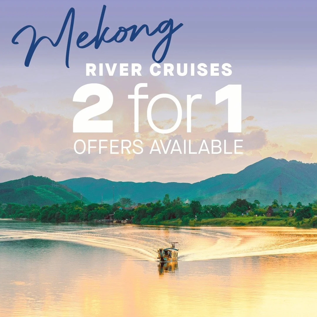 A limited 2 for 1 offer has just been released on selected 2026 luxury and premium river cruise departures, featuring remarkable journeys through Europe, Vietnam and Cambodia.

Perfect for couples, friends, or anyone dreaming of a truly memorable riv