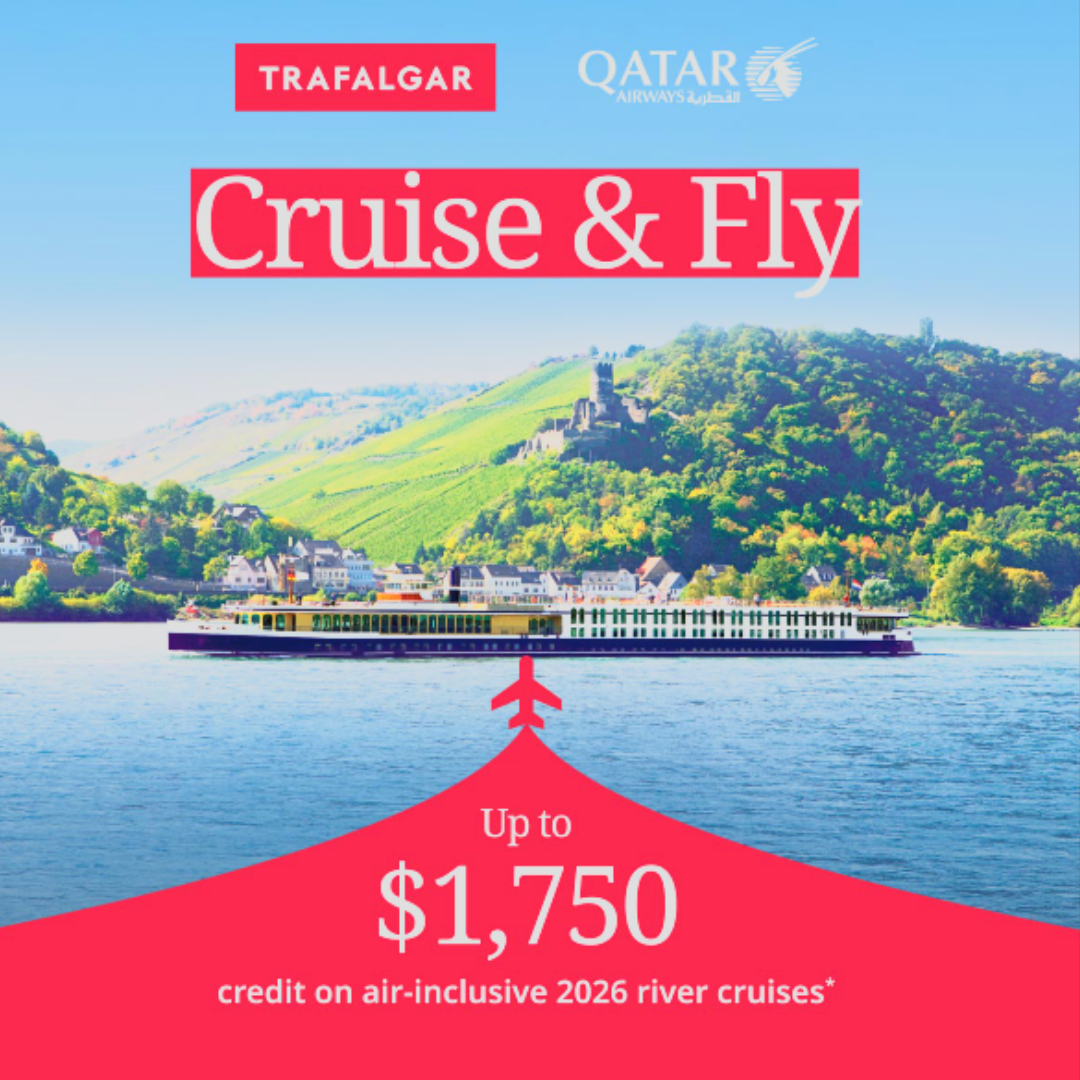 Trafalgar Cruise &amp; Fly Offer with Qatar Airways