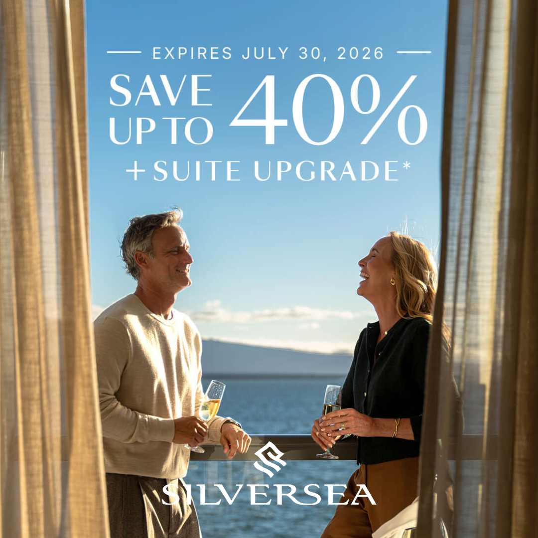 Silversea Flash Sale: Save Up to 40%
