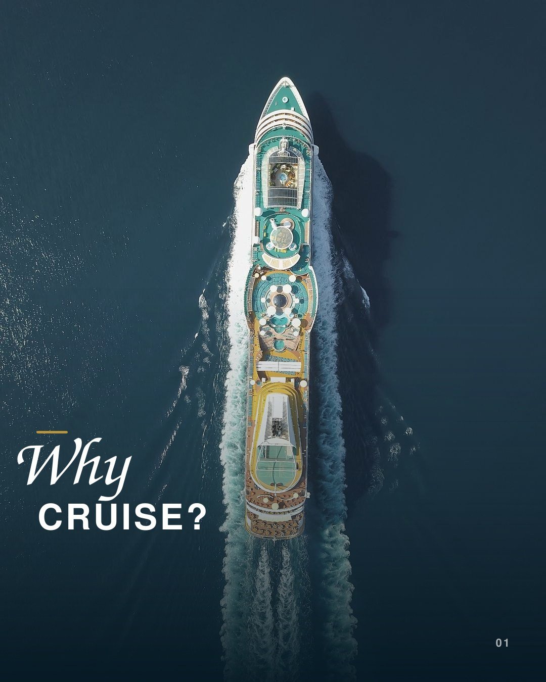 Cruising brings several parts of a holiday together with remarkable ease.

Unpack once, wake to changing horizons and move between destinations without arranging every transfer, hotel and connection along the way. Time ashore brings new places to exp