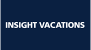 INSIGHT VACATIONS logo on a dark blue background
