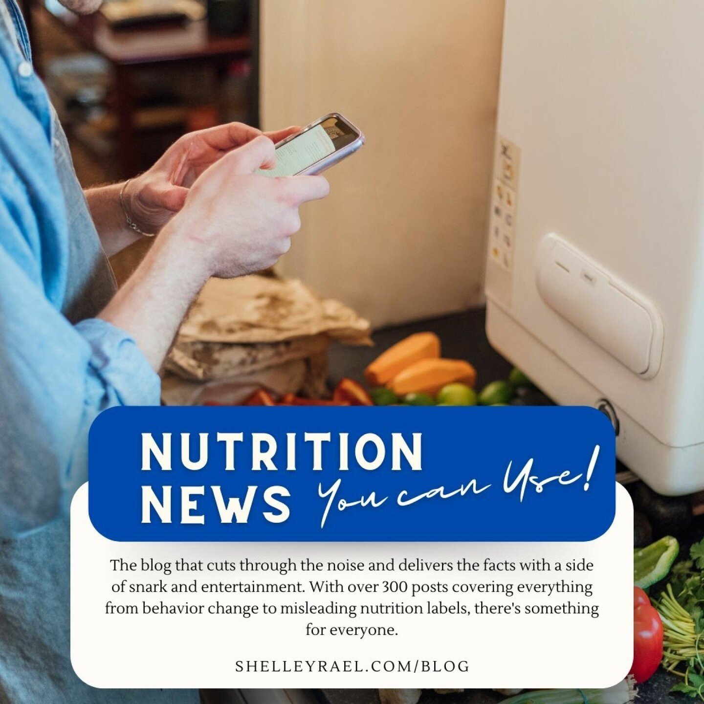 🥑 Welcome to the world of nutrition with Real World Nutrition News You Can Use!
🔍 Tired of all the misinformation cluttering your feed? Look no further! 
😏My blog cuts through the noise and delivers the facts with a side of snark and entertainment